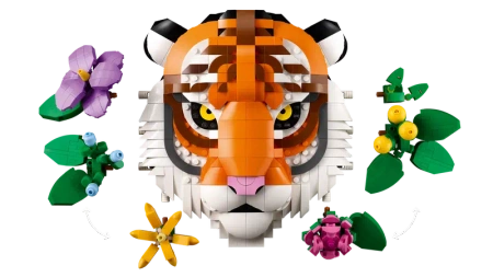 LEGO 31217 ART Kolekcja zwierząt tygrys 