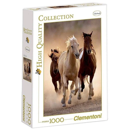 PUZZLE 1000 KONIE 39168 Clementoni