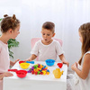 NAUKA LICZENIA FIGURKI MIŚ KOALA NAUKA KOLORÓW MONTESSORI EDUKACYJNE 
