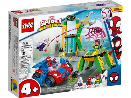 LEGO Super Heroes 10783 Spider-Man w laboratorium Doca Ocka