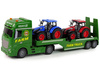 ZESTAW FARMERA AUTO CIĘŻARÓWKA ZIELONA LAWETA TRAKTOR ŚWIATŁO DŹWIĘK