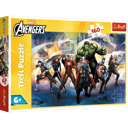 Puzzle 160 el. Avengers, Supermoce 15428