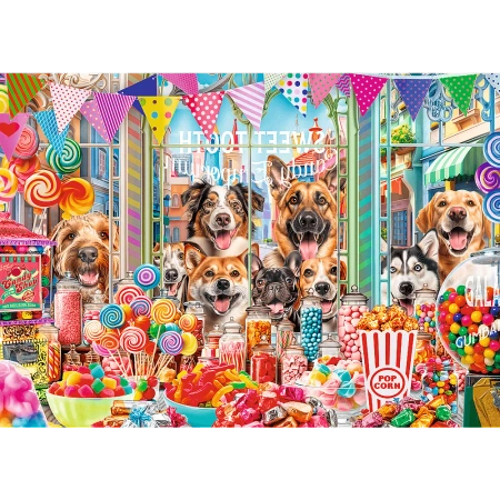 Puzzle 2 x 500 elementów Puszyści przyjaciele Trefl