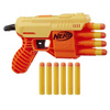 Wyrzutnia NERF ALPHA STRIKE FANG QS-4 żółta 10 strzałek