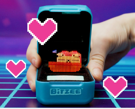 Bitzee Magicals interaktywne zwierzątko cyfrowe Wirtualny Zwierzak hologram