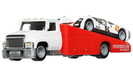 HW PREMIUM TEAM TRANSPORT '66 Porsche 906 Carrera