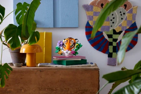 LEGO 31217 ART Kolekcja zwierząt tygrys 