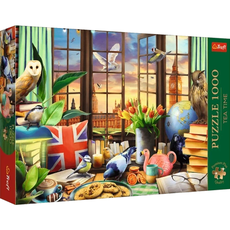 Puzzle 1000 elementów Tea Time Wszystko co brytyjskie Trefl