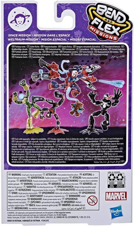 BEND AND FLEX FIGURKA SPACE VENOM MISSION