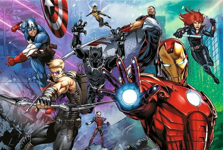 Puzzle 160 el. Zawsze gotowi bohaterowie Avengers Trefl