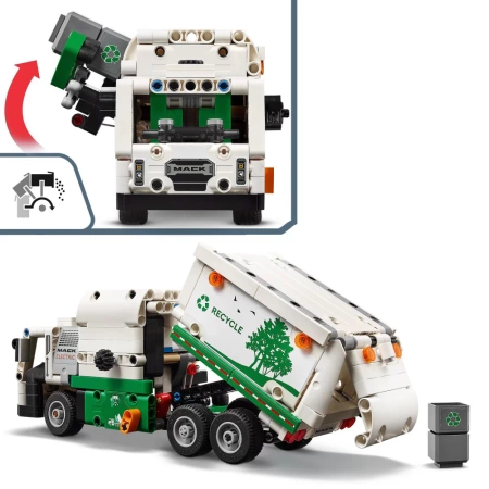 LEGO Technic 42167 Śmieciarka Mack LR Electric