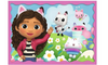 PUZZLE 4W1 PRZYGODY GABI KOCI DOMEK GABI TREFL  34620