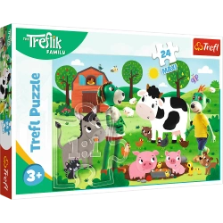 Puzzle 24 Maxi Trefliki na wsi Trefl