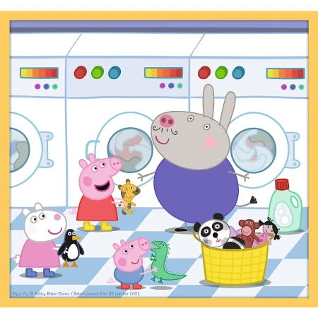Puzzle 10w1 Świnka Peppa Trefl