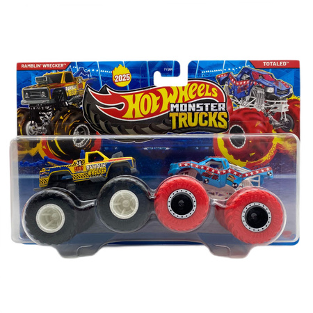 HOT WHEELS MONSTER TRUCKS POJAZD 2-PACK FYJ64