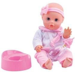 Lalka Bambolina siusiająca z nocnikiem i butelką SMILY PLAY