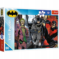 Puzzle 160 elementów Batman gotowy do akcji Trefl