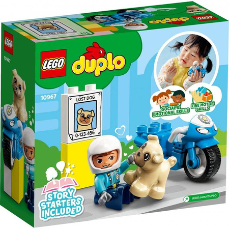 LEGO Duplo 10967 Motocykl policyjny