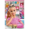 Puzzle 100 elementów Poznaj Barbie Trefl