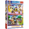 Puzzle Psi Patrol 2 x 24 el. Psi dzień zabaw Trefl