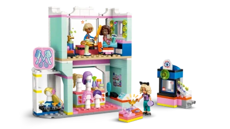 LEGO Friends 42662 Salon fryzjerski i sklep z ozdobami