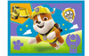 PUZZLE 4W1 BIEGNĄCE PIESKI PSI PAW PATROL TREFL 34628