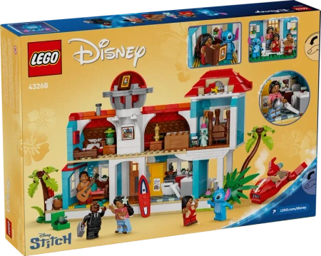 LEGO Disney 43268 Domek na plaży Lilo i Stitcha 