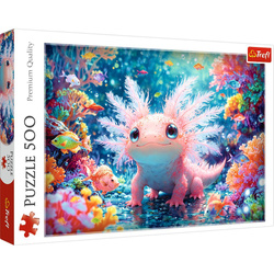 Puzzle 500 Aksolotl Trefl