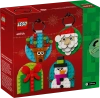 LEGO 40744 Kolekcja ozdób świątecznych bombki na choinkę