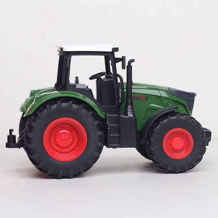 Traktor zielony CIĄGNIK z gumowymi kołami dla dzieci