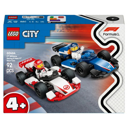 LEGO City 60464 F1 Bolidy Williams Racing i Haas F1