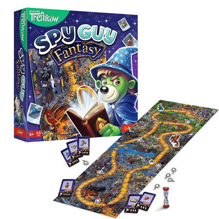 GRA SPY GUY FANTASY RODZINNA TOWARZYSKA KOOPERACYJNA MAGIA TREFL