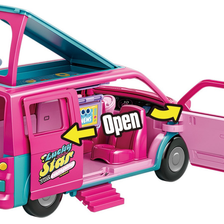 Auto kamper kemping wakacyjny dla lalek obóz akcesoria namiot basen z lalką