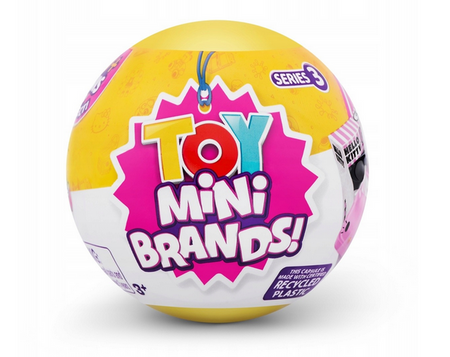 ZURU 5 Suprise MiniBrands kula niespodzianka Seria 3