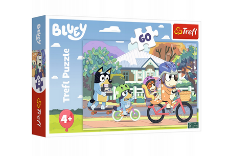 TREFL Pieski Wesoły Bluey 60 elementów 17384
