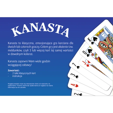 Gra karciana Kanasta Trefl
