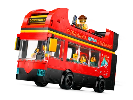 LEGO 60407 City Czerwony piętrowy autokar