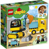 LEGO Duplo 10931 Ciężarówka i koparka gąsienicowa