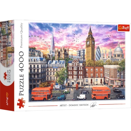 Puzzle 4000 elementów Spacer po Londynie Trefl