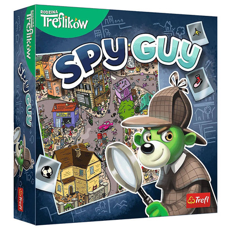 Gra Spy Guy Szpieg Trefliki gra planszowa Trefl