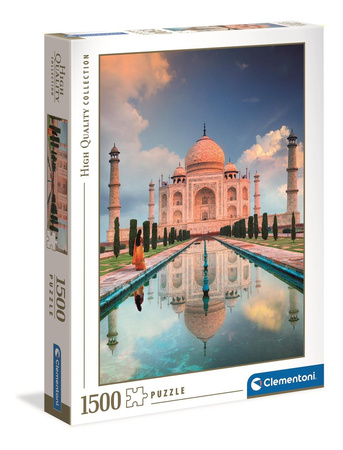 Puzzle 1500 elementów Taj Mahal Indie Clementoni 