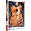Puzzle Trefl 500 Pocałunek w świetle księżyca koty