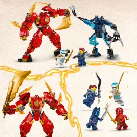 LEGO Ninjago 71808 Mech żywiołu ognia Kaia