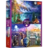 Puzzle 2 x 500 elementów Wycieczka po Ameryce Trefl
