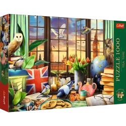 Puzzle 1000 elementów Tea Time Wszystko co brytyjskie Trefl