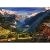 Puzzle Premium Plus Quality 1000 el. Dolina Lauterbrunnen, Szwajcaria 