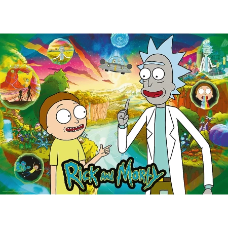 Puzzle 1000 elementów Rick i Morty Puzzle